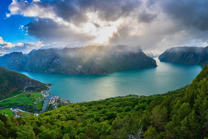2-Day Round Trip from Bergen: THE GRAND SOGNEFJORD – fjords, waterfalls, glacier - Stalheimskleiva hairpins: the road is the attraction