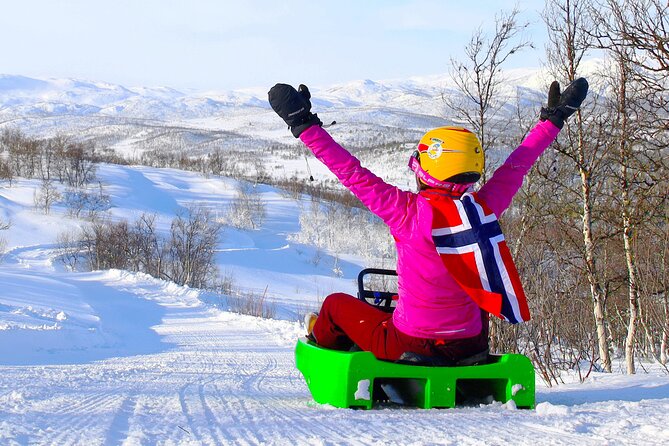2-Hour Racing Toboggan at Dagali Fjellpark near Geilo in Norway - The run itself: 1.85 km of curves, bumps, and groomed speed