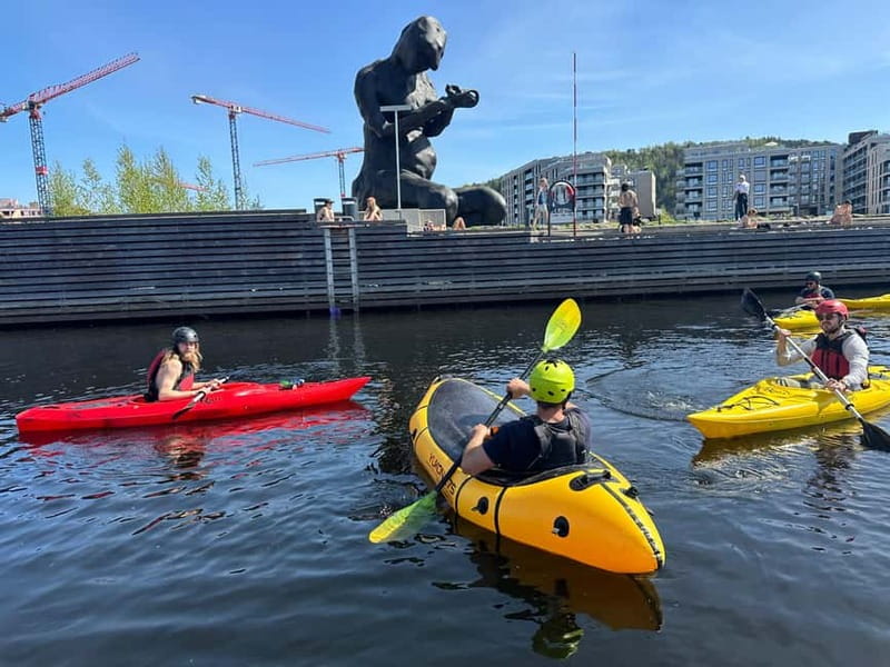 Akerselva River: Urban Paddling Adventure Kayak Tour - The Opera House and Munch Museum finish: why Bjørvika is a smart landing