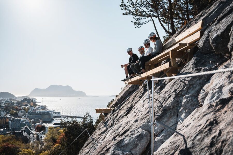 Ålesund: Via Ferrata tour - Safety on the solid rock route, and who should skip it