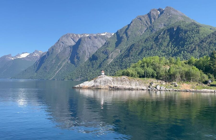 All About the Fjords, in one tour by boat & bus from Ålesund - Back Toward Ålesund via Sykkylven and the Storfjord Ferry