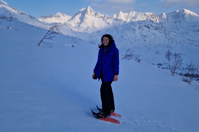Arctic Snowshoe Hike in Norway - Gear that actually changes comfort: snowshoes, poles, warm hands