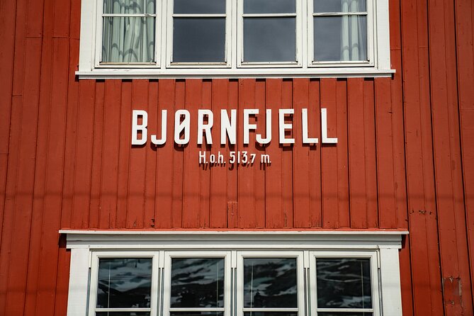 Arctic Train - The Northernmost Railway in Norway - The Bjørnfjell Stop: A Border Photo Moment With Fresh Air