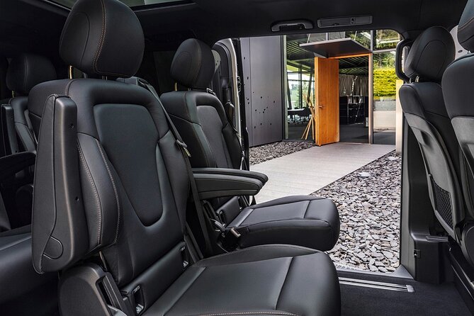 Arrival Private Transfer from Bergen Airport BGO to Bergen by luxury minivan - The Luxury Mercedes Minivan Comfort You Actually Feel