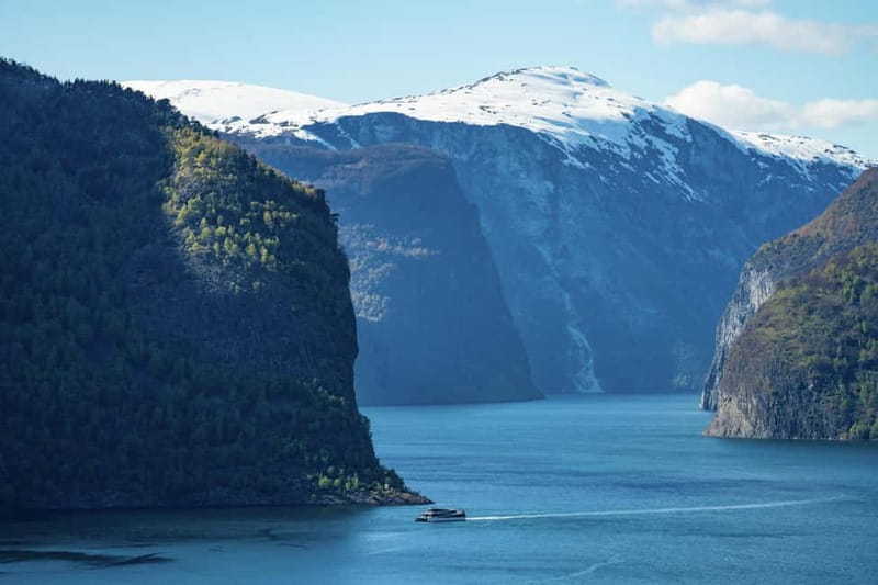 Bergen: Flam Railway, Stegastein and Fjord Cruise Day Tour - Flåm Village Time: Harbor Walks, Wooden Houses, and a Railway Museum Stop