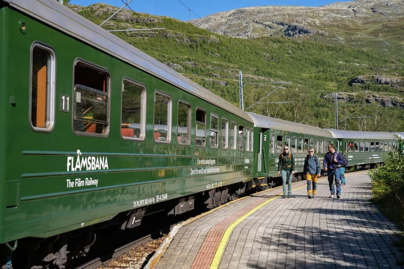 Bergen: Flam Railway, Stegastein and Fjord Cruise Day Tour - Harbor Cruise After Lunch: Aurlandsfjord Views Up Close