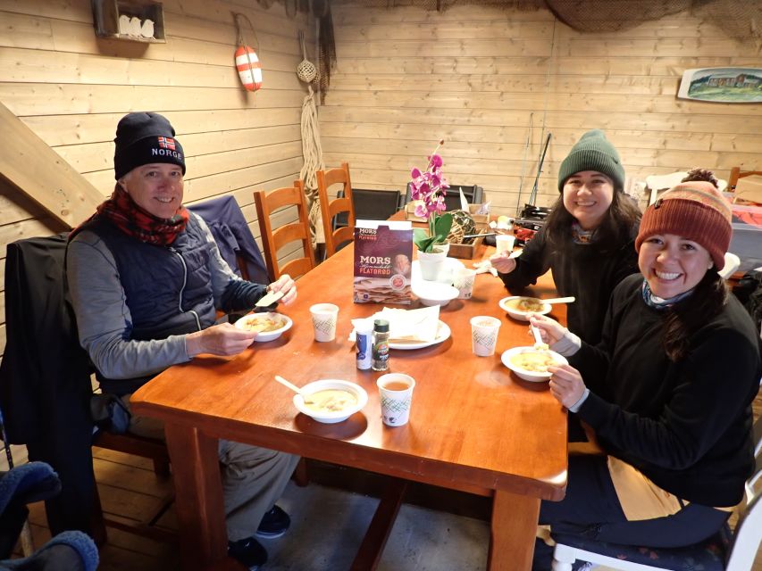 Bergen: Guided Fishing Tour with Outdoor Cooking - How the seaweed and shrimp fit the meal, not just the novelty