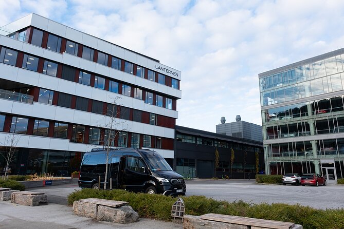 Bergen: Guided Tour by Minibus with Local Guide & Photostops - Torgallmenningen and downtown passing stops: churches, cathedral parts, and a leprosy hospital