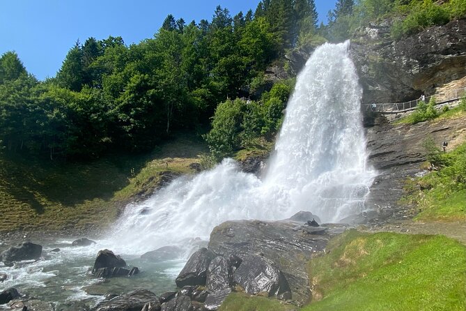 Bergen in a day, Guided tour: Old Town, Waterfalls & Waffles - Salthammeren Stone Age Carvings With a Fjord Backdrop