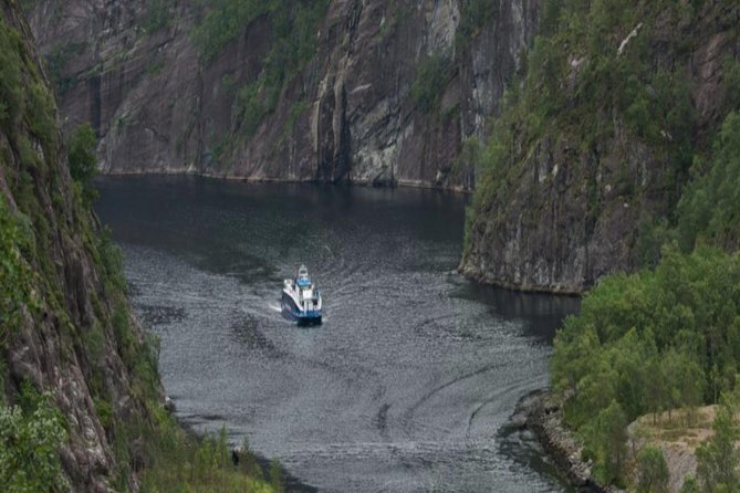 Bergen: Mostraumen Fjord Cruise - Cruising the narrow Mostraumen: waterfalls, tight fjords, and wildlife chances
