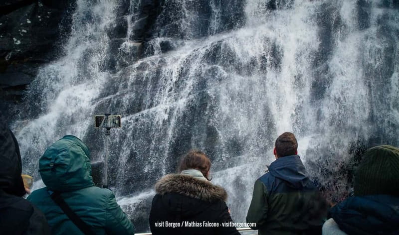 Bergen: Mostraumen Fjord & Waterfall Cruise - Start at Bergen Harbor, See Bryggen from the Water