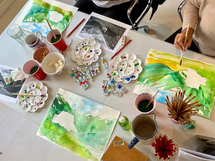 Bergen: paint Norwegian landscape with watercolor - Key Highlights You’ll Feel Right Away