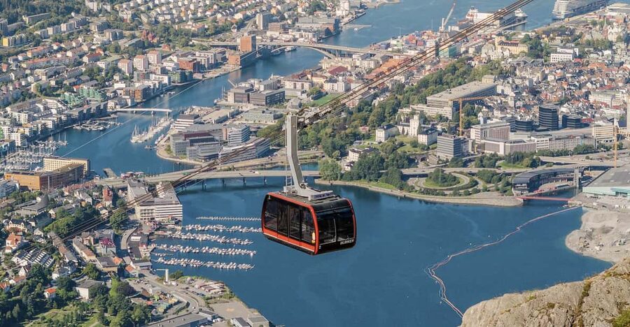 Bergen: Round-Trip Ulriken Cable Car Ticket - Getting to Haukelandsbakken 40 without turning it into a quest