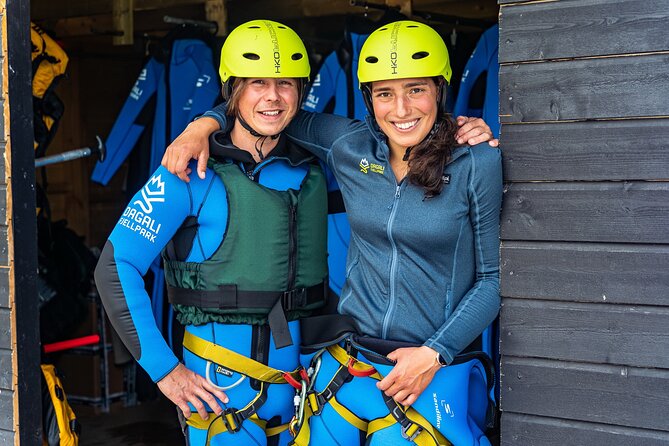 Canyoning Adventure in Hidden Mountain Rapids near Geilo - Smooth natural slides: when the canyon becomes a water ride