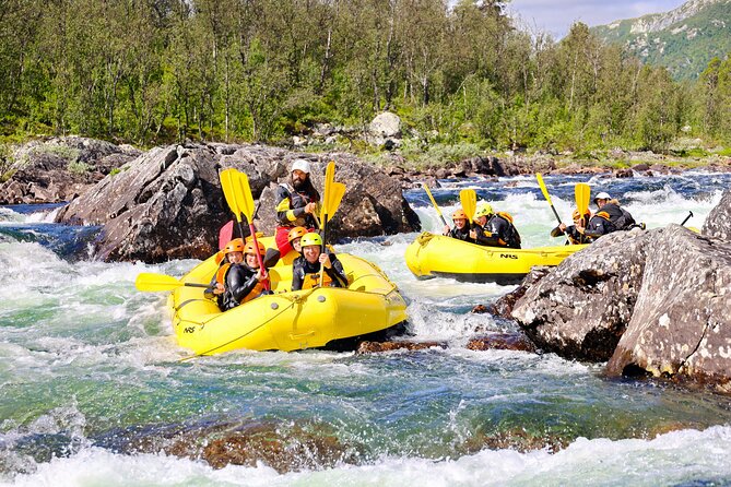 Child Appropriate Family Rafting in Dagali near Geilo, Norway - A kid-friendly raft day in Dagali near Geilo