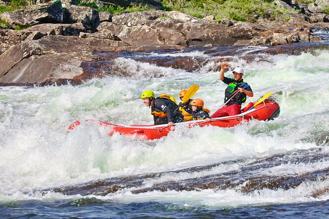 Child Appropriate Family Rafting in Dagali near Geilo, Norway - What up to Grade 2 rapids really means for families