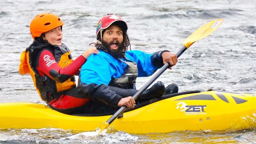 Dagali: Family Rafting Adventure - Swim and float time in calmer stretches