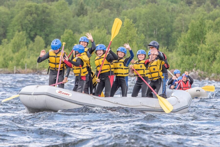 Dagali/Geilo: Family-Friendly Whitewater Rafting - level 1 - Getting to Raftingsenter Serious FUN, gear up, and settle in