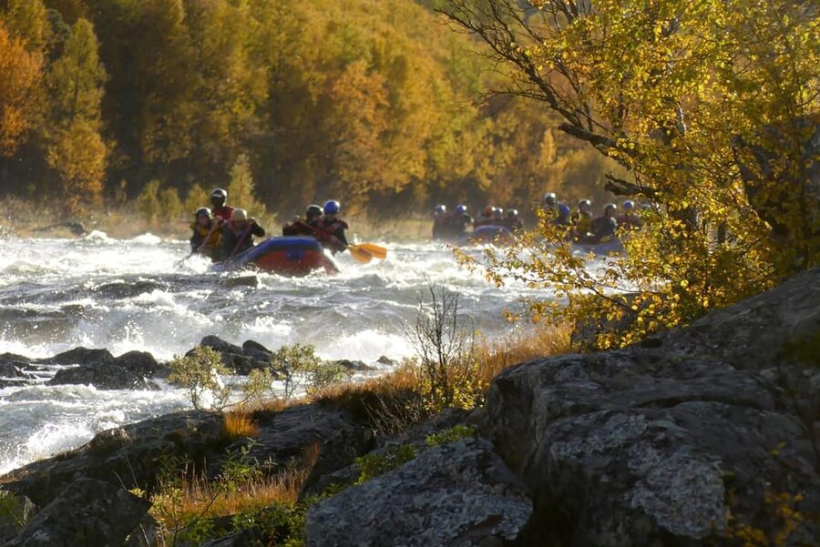 Dagali/Geilo: White Water Rafting Adventure - level 2 - Coach rides in Norway, and why the timing matters