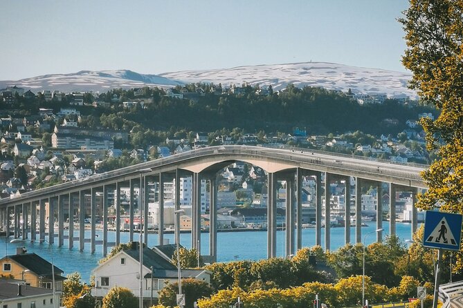 Discover the most Photogenic Spots of Tromsø with a Local - Skansen fortress island: medieval walls and the Roald Amundsen mural
