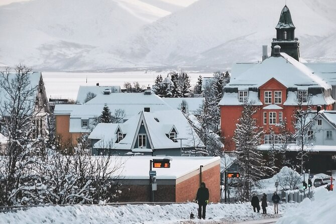 Discover the most Photogenic Spots of Tromsø with a Local - Tromsdalen kirke: aluminum panels, glass mosaic, and strong photo geometry