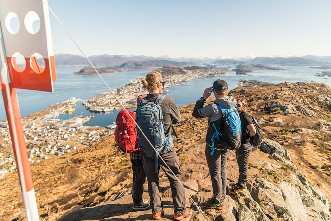 E-bike And Hiking Tour In Ålesund - The forest walk that leads into the real climb