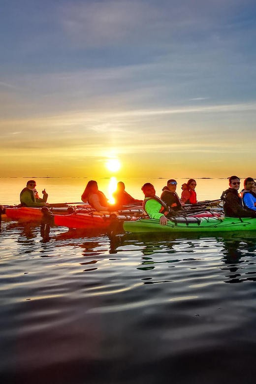 Eggum: Lofoten Islands Midnight Sun Kayak Tour - The Island Stop: Hot Drinks, Snacks, and Lofoten Life