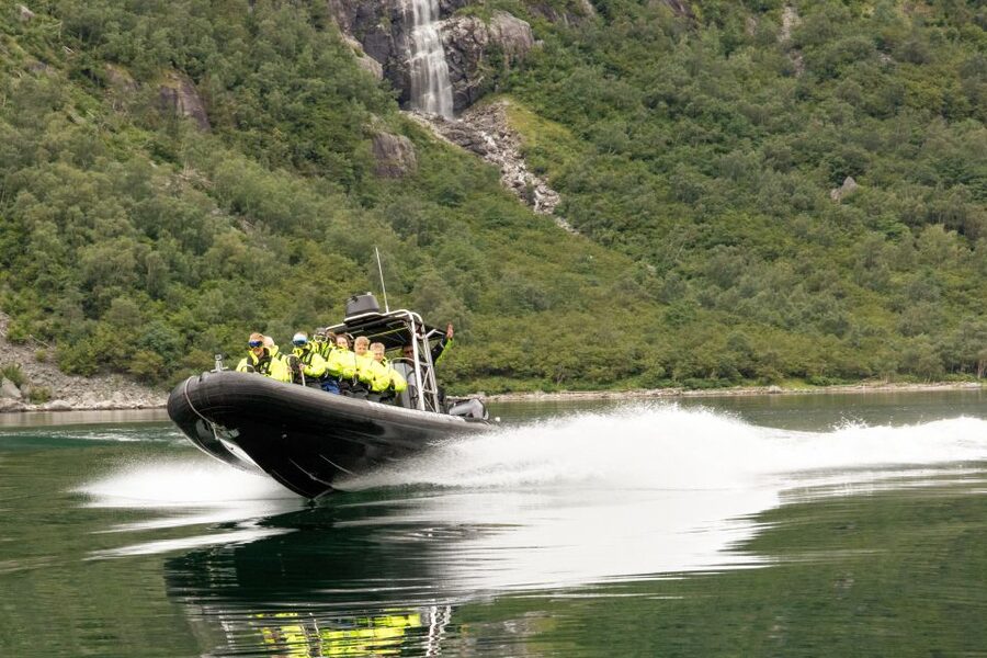 Eidfjord: 1-Hour Fjord RIB Tour - Sima power plant and the fjord as an energy corridor
