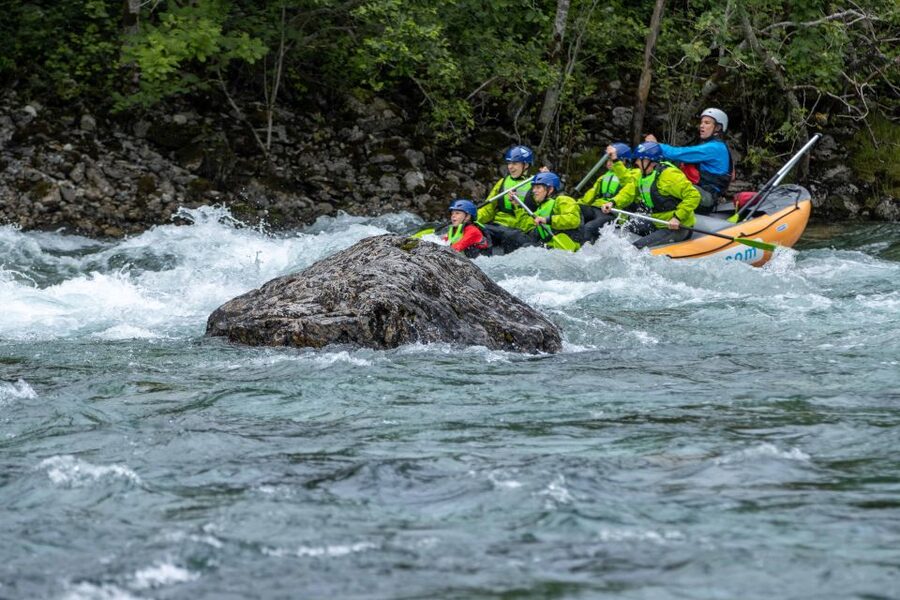 Family Rafting - Voss - Raundal River in Voss: family rafting with real scenery