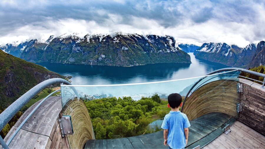 Flåm Flexible Tour with Stegastein, cruise and train include - Gudvangen, Aurland Mountain Plateau, and the Optional Culture Stops