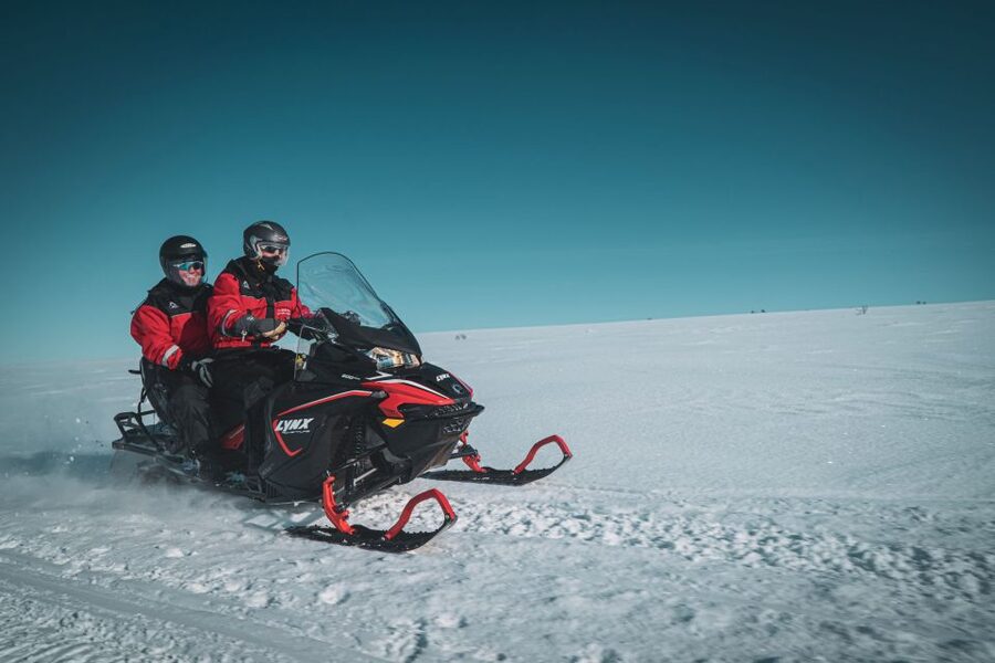 From Alta: Daytime Snowmobile Adventure - Snowmobile driving basics, no experience required