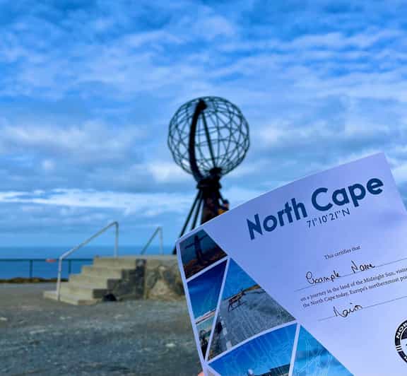 From Honningsvåg: VIP North Cape and Kingcrab Tour - Getting started: Honningsvåg pier, guide in hand, Arctic day rolling