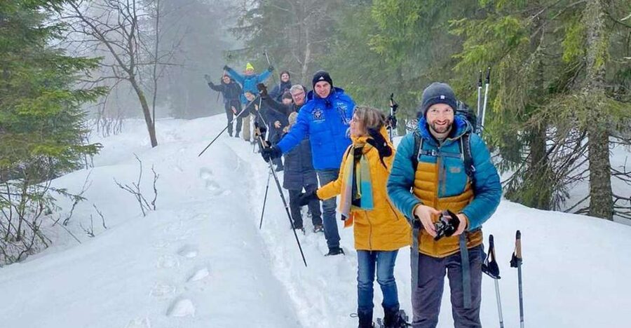 From Oslo: Oslomarka Forest Guided Snowshoeing Tour - Oslomarka Forest: quiet calm, wildlife etiquette, and photo-friendly pauses