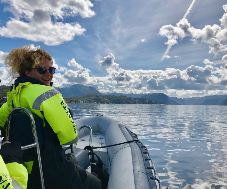 From Stavanger: RIB Tour to Lysefjord - From FjordEvents Pier To RIB Ready: The Start Matters