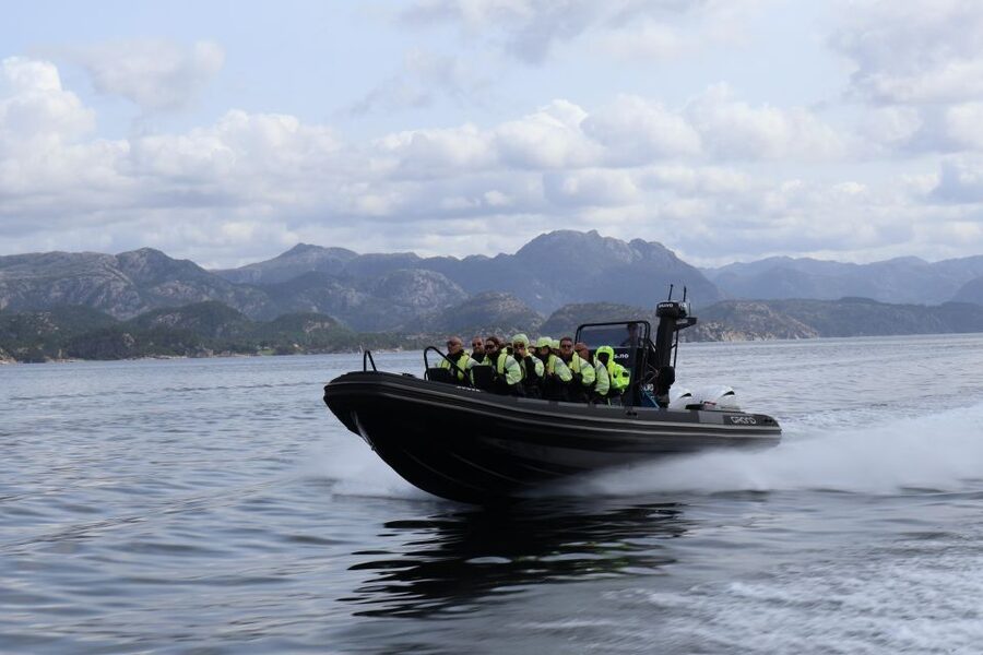 From Stavanger: RIB Tour to Lysefjord - How Long You Actually Spend at Each Moment