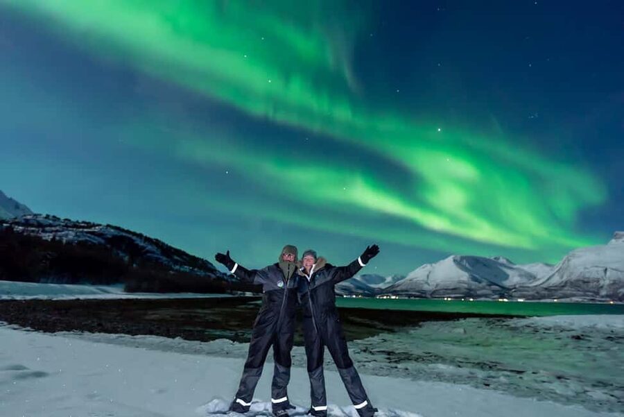 From Tromsø: Aurora Minibus Chase with Portrait and Hot Meal - The Real Aurora Chasing Part: How the Night Gets Longer When Clouds Win