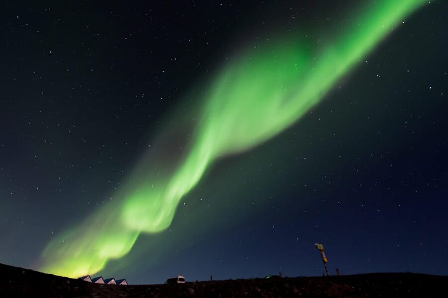 From Tromsø: Aurora Snowshoe Hike - Entering the Arctic at night from Clarion Hotel The Edge