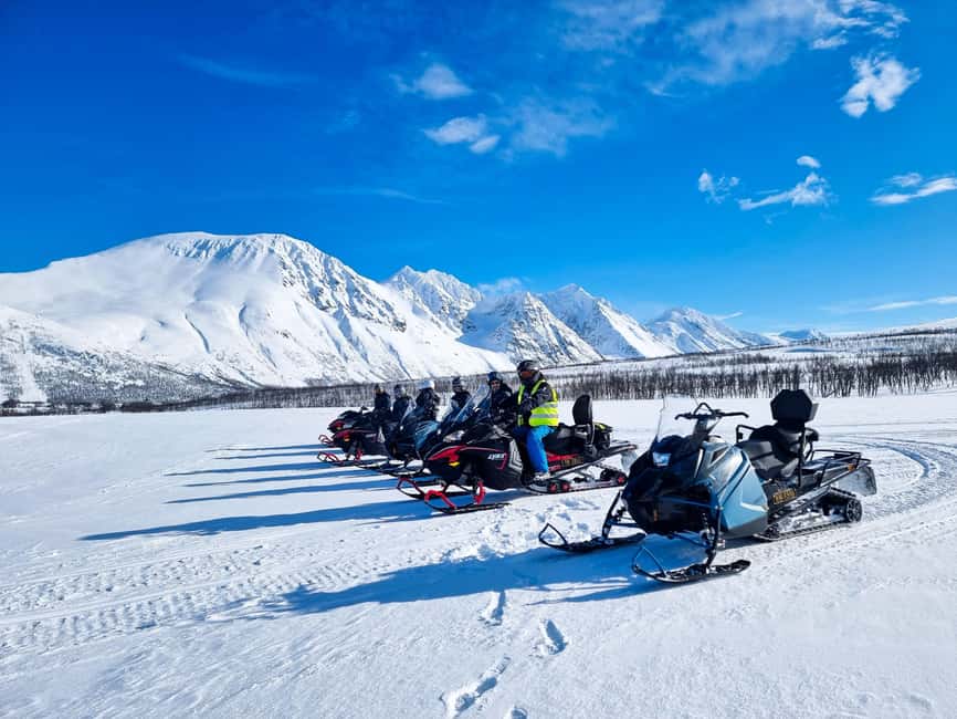 From Tromsø: Lyngen Alps Guided Snowmobile Tour - Meeting in Tromsø: two smooth starts, if you plan a little