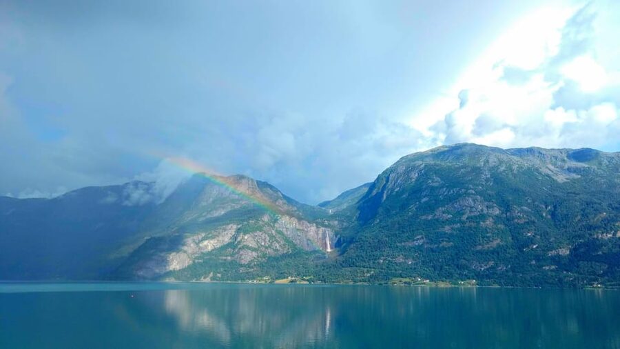 Full day private tour to Flåm - Tvindefossen waterfall, feel the cool spray