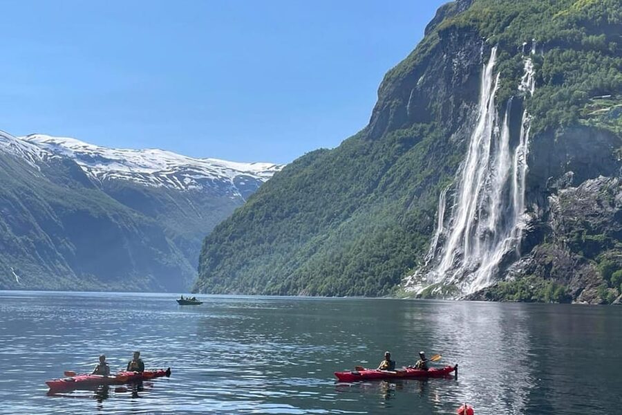 Geiranger Fjord Boat Tour with Waterfall Tasting - The return cruise: making the most of the last 15 minutes