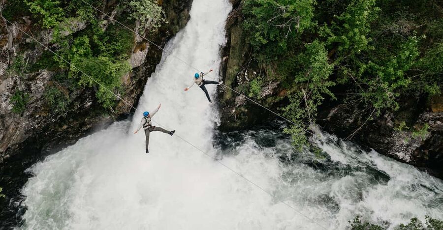 Geiranger: Zipline Park Experience - What to pack for Norway weather and cold spray