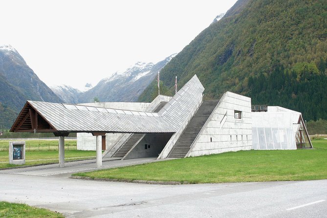Guided Fjord & Glacier Tour - From BERGEN - Norwegian Glacier Museum in Fjærland: interactive climate learning without the lecture vibe