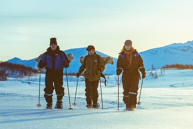Guided Morning Snowshoe Hike with Huskies - Guides and group size: small enough to matter