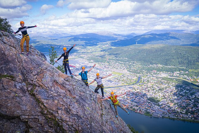 Half-Day Hiking in Mosjøen Via Ferrata - Øyfjelvarden hiking trail and Helgelandstrappa stairs: the real work before the fun