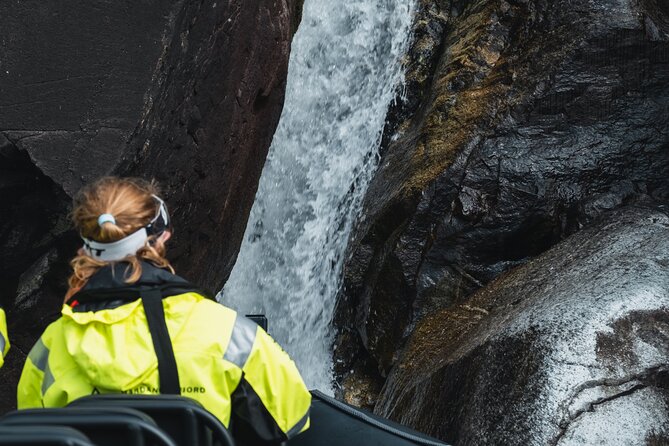 Hardangerfjord Ultimate RIB adventure from Ulvik - Stop 1: the Hardanger Bridge viewpoint in about 5 minutes