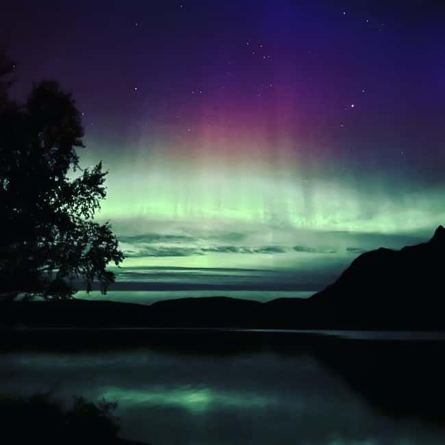 Harstad/Narvik/Tjeldsund: Northern Lights Sightseeing by Car - Daylight options: mountain time, fishing, and a waterfall stop