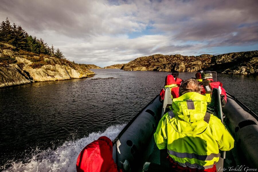 Haugesund: RIB Safari to the island communities - From Cruise Pier to RIB in Minutes, Not Hours