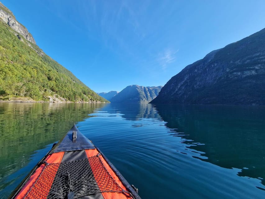 Hellesylt: Beginner-Friendly Fjord Kayaking Experience - Equipment and comfort: what is provided, what you need to bring