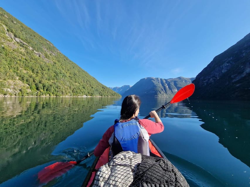 Hellesylt: Beginner-Friendly Fjord Kayaking Experience - The pace and group vibe: beginner-friendly without feeling childish