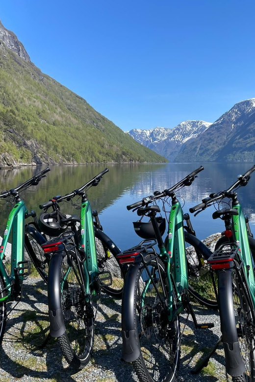 Hellesylt to Norangsdalen: Scenic E-Bike Tour - Starting at Hellesylt Basecamp, right by the big waterfall